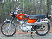 Honda Cb125 Cb175 Cl125 Cl175 1967-1975 Service Repair Manual